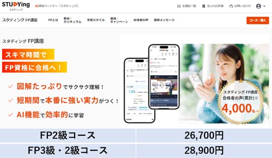 スタディングFP講座の評判・口コミは？体験レビュー！
