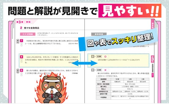 スッキリとける FP技能士3級（2025-2026年）サンプル画像