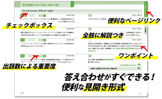 FP3級合格のトリセツ速習問題集（2025-2026）サンプル画像