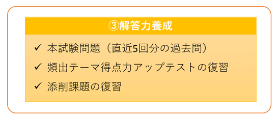 ユーキャンFP講座ステージ③解答力養成