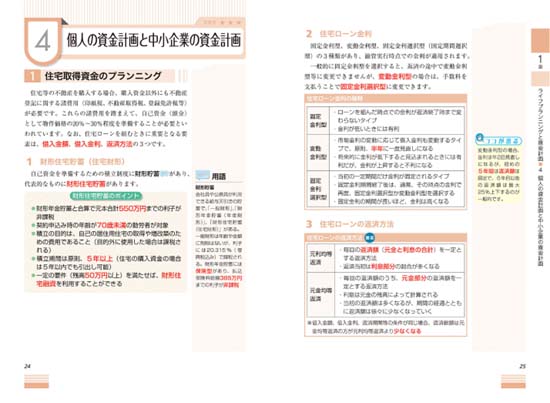 うかる！FP2級 王道テキスト（2025-2026年版）サンプル画像