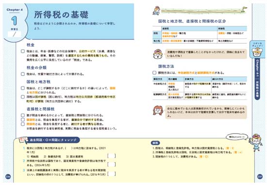 バタ子さんのFP3級テキスト（2025-2026年版）サンプル画像