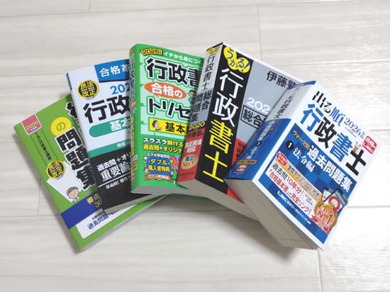 行政書士の独学におすすめの過去問題集ランキング