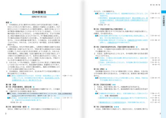 行政書士試験六法(2026年版)サンプル画像