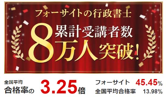 フォーサイト行政書士講座の評判・口コミ【体験レビュー！】 | モア