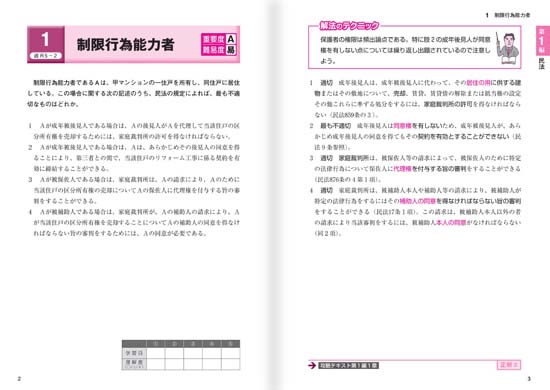 ごうかく！管理業務主任者 攻略問題集（2026年版）サンプル画像