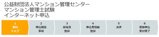 マンション管理士試験の申し込み