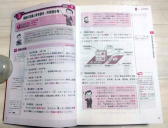らくらくわかる! マンション管理士 速習テキスト サンプル画像
