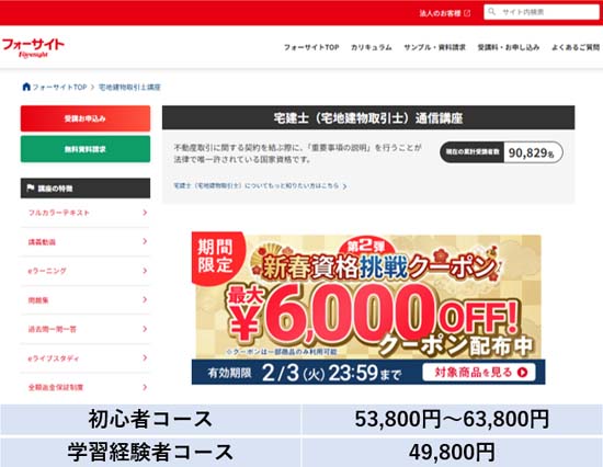 フォーサイト宅建講座