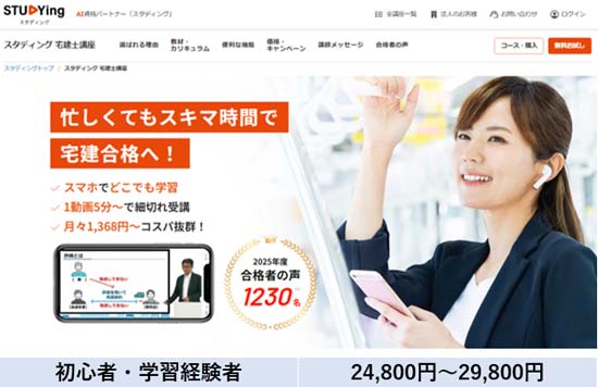 スタディング宅建講座
