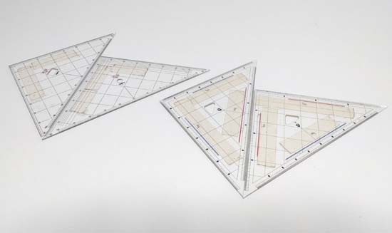 土地家屋調査士のおすすめ三角定規
